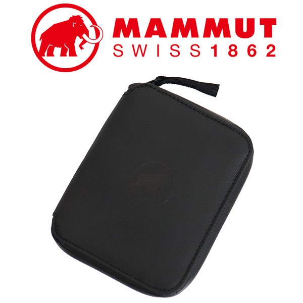 定まり取りまわし店 MAMMUT (マムート) 281000081 Seon Zip Wallet セオン ジップウォレット 0001 BLACK MMT031