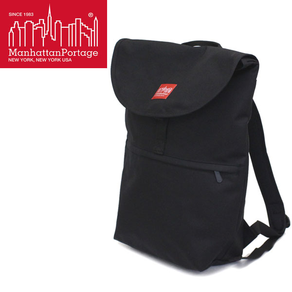置き目取りまわし店 ManhattanPortage (マンハッタンポーテージ) 1292 JEFFERSON M.G BACKPACK うしろ側容器に並べる BLACK MP009