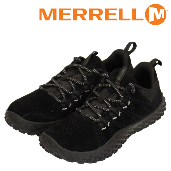 正規取扱店 MERRELL (メレル) WMS J037754 WRART ラプト レディース シューズ BLACKxBLACK MRL118|THREE WOOD 店