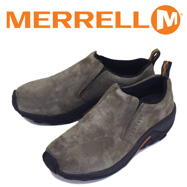 注目の 正規取扱店 Merrell メレル J メンズ Jungle Moc ジャングルモック アウトドア レザーシューズ Gunsmoke Mrl003 国際ブランド Gsp Sib Ru