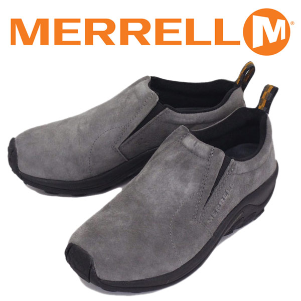 正規取扱店 MERRELL (メレル) J60805 メンズ JUNGLE MOC ジャングルモック アウトドア レザーシューズ PEWTER MRL002｜THREE WOOD 店