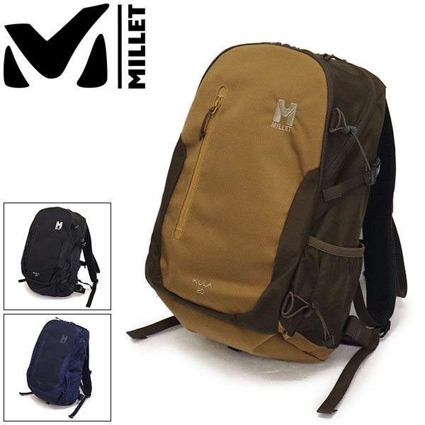 正規取扱店 MILLET (ミレー) MIS0623 KULA 20 クーラ 20 バックパック リュックサック MI050 全3色|THREE WOOD 店