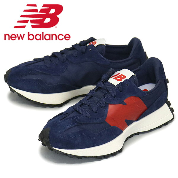 置き目取りまわし店 new balance (ニュー平衡にする) U327 WEG スニーカー NAVYxRED NB866