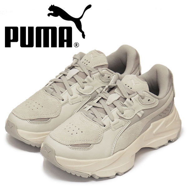 正規取扱店 PUMA (プーマ) 393211 オーキッド セルフラブ レディーススニーカー 02 アッシュグレー-セデートグレー PM224