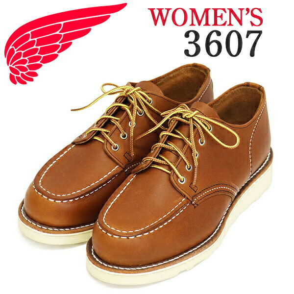 正規取扱店 REDWING (レッドウィング) 3607 Classic Moc Oxford クラシックモックオックスフォード レディース オロレガシー|THREE WOOD 店