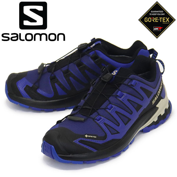 正規取扱店 Salomon (サロモン) L47270300 XA PRO 3D V9 GORE-TEX トレイルランニングシューズ BLUE PRINT / SURF THE WEB / LAPIS BLUE SL042
