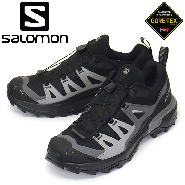 正規取扱店 Salomon (サロモン) L47453200 X ULTRA 360 GORE-TEX ハイキングシューズ Black x Magnet x Quiet Shade SL035