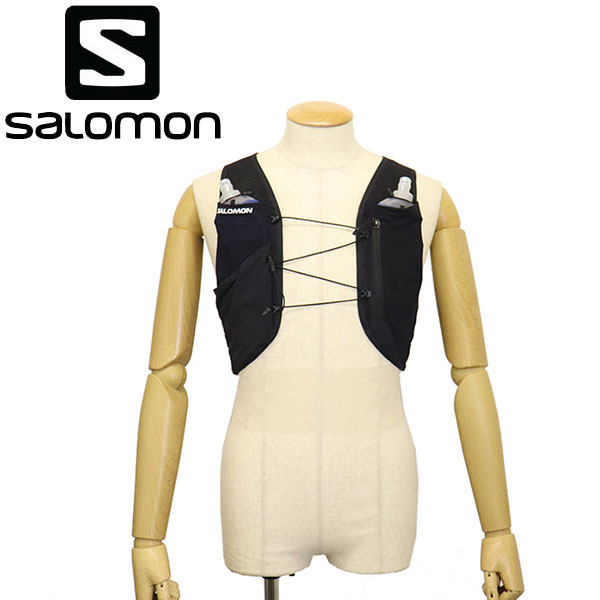 正規取扱店 Salomon (サロモン) LC2854600 GRVL SKIN 4 SET ユニセックス パック BLACK SL101｜THREE WOOD 店