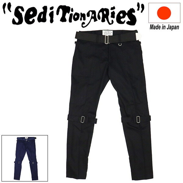 楽天市場】正規取扱店 SEDITIONARIES by 666 (セディショナリーズ) STP0001 Bondage Trousers  ボンデッジトラウザーズ ボンテージパンツ ブラック : THREE WOOD 楽天市場店