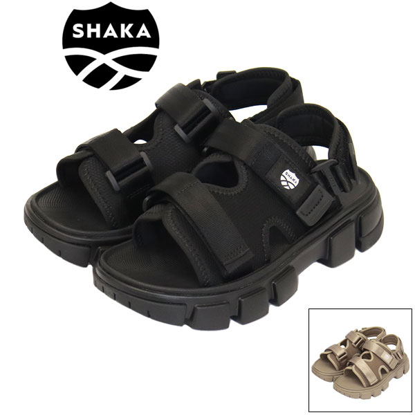 正規取扱店 SHAKA (シャカ) SK-185V2 CHILL OUT チルアウト SF ストラップ スポーツサンダル BLACK SK014