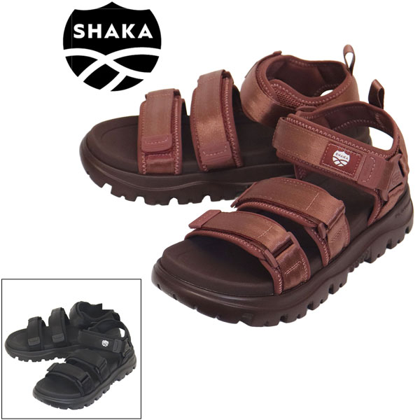 正規取扱店 SHAKA (シャカ) SK-238 NEO BUNGY EX スポーツ サンダル BORDEAUX SK002