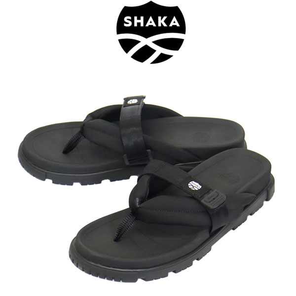 正規取扱店 SHAKA (シャカ) SK-271V2 CAMP BAY PARA キャンプベイ パラ BF 鼻緒 ストラップ スポーツサンダル BLACK SK018