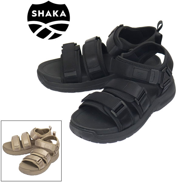 正規取扱店 SHAKA (シャカ) SK-311 NEO BUNGY EVOL ストラップ スポーツサンダル BLACK SK009 8,059円