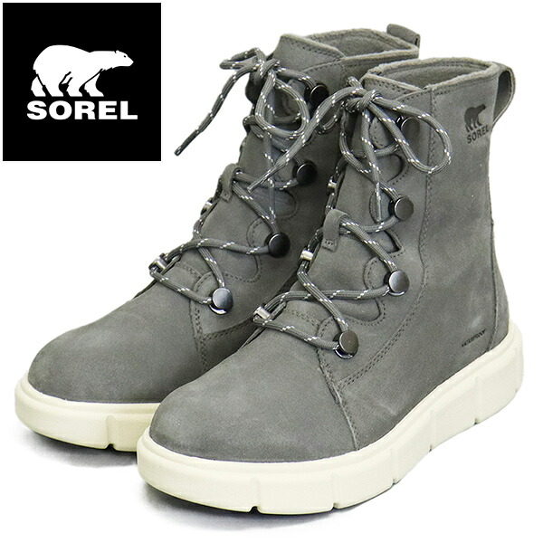 置き目取りまわし店 SOREL (ソレル) WMS NL5124 ソレルエクスプローラー3 ジョアンウォータープルーフ レディースブーツ 052QUARRY SRL125