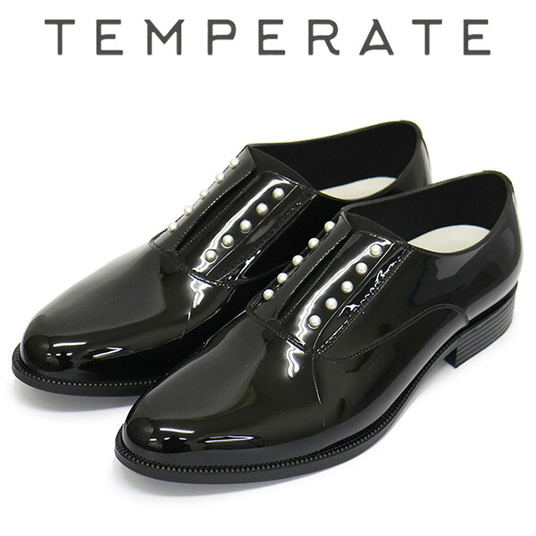正規取扱店 TEMPERATE (テンパレイト) PEIGE レインシューズ BLACK TMP022｜THREE WOOD 店