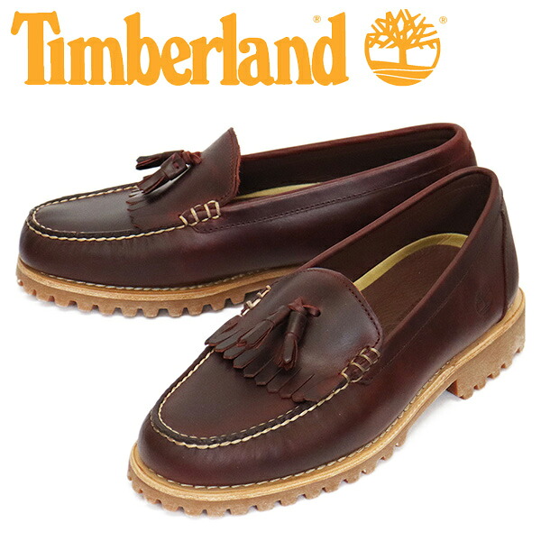 正規取扱店 Timberland (ティンバーランド) A2MSC-EIW LOAFER SHOE オーセンティックローファーシューズ Burgundy TB655|THREE WOOD 店