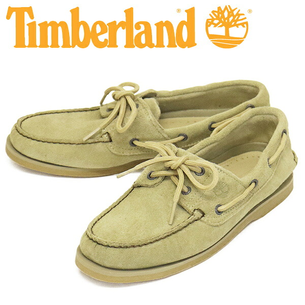 正規取扱店 Timberland (ティンバーランド) A4187-EVV CLASSIC 2EYE BOAT クラシック2アイボートデッキシューズ Lt.Green TB578 14,399円