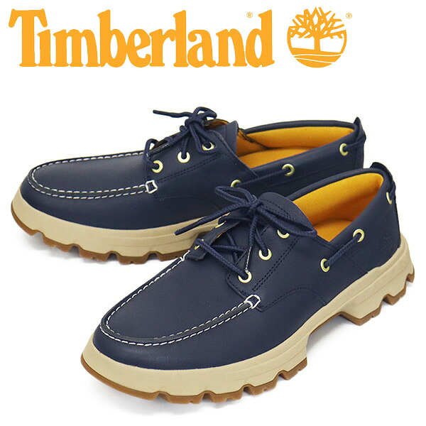 正規取扱店 Timberland (ティンバーランド) A5RFV ORIGINAL ULTRA MOC TOE OX オリジナル ウルトラモックトゥ オックスフォード Navy TB402｜THREE WOOD 店