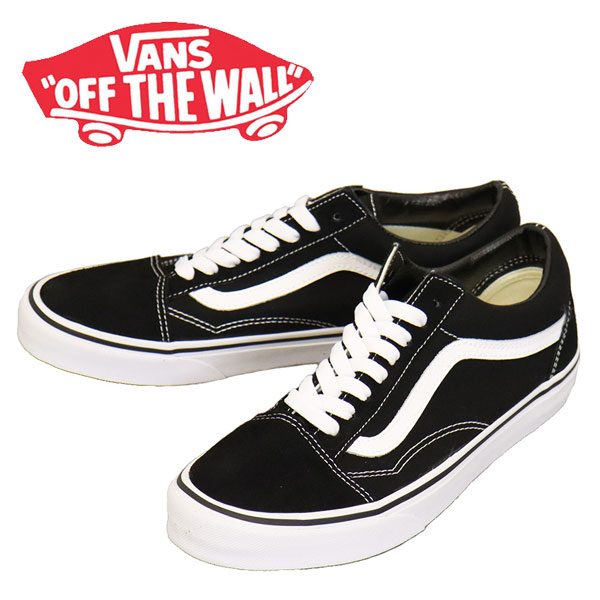 置き目取りまわし店 VANS (ヴァンズ バンズ) VN000D3HY28 Ua Old Skool 年寄りの学校 スニーカー Black x White VN543