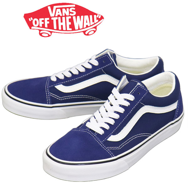 置き目取りまわし店 VANS (ヴァンズ バンズ) VN000D7ZFOB Old Skool 年寄りの学院 スニーカー COLOR THEORY Deep Indigo VN643