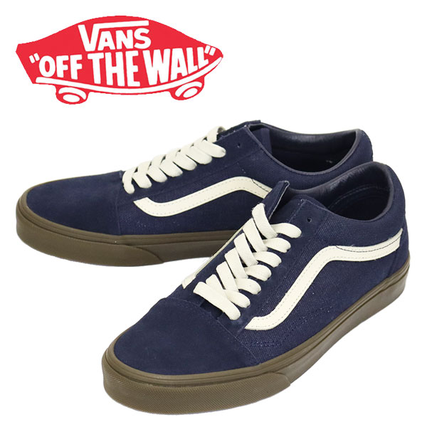 正規取扱店 VANS (ヴァンズ バンズ) VN0A2Z42NVY Old Skool オールドスクール スニーカー Heavy Canvas Navy VN590