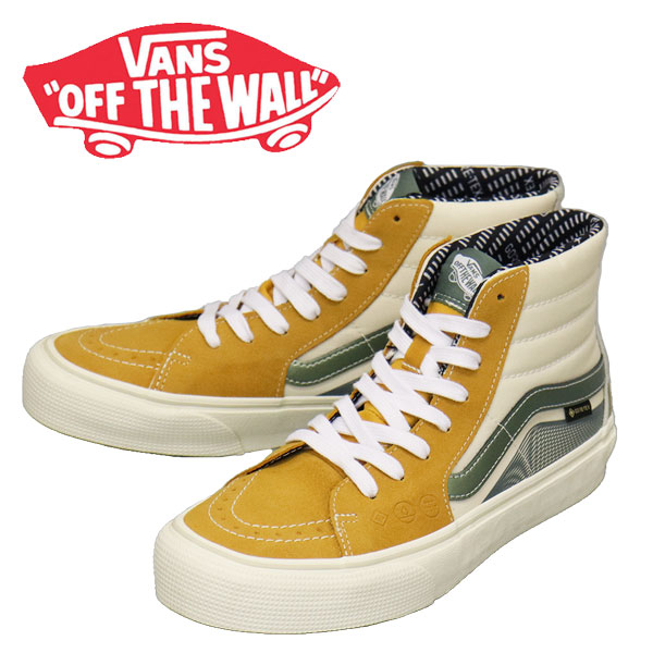 正規取扱店 VANS (ヴァンズ バンズ) VN0A4V9XKHK Sk8-Hi Gore-Tex スケートハイ ゴアテックス スニーカー Hi Dry Khaki VN487