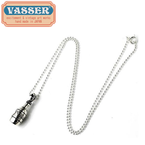 楽天市場】正規取扱店 VASSER（バッサー） Kissing Heart Pendant Silver(キッシングハートペンダントシルバー)w/Chain  40cm : THREE WOOD 楽天市場店