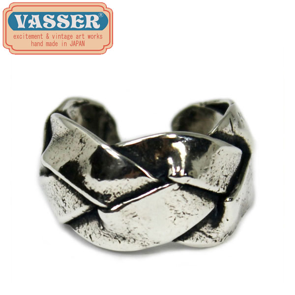 楽天市場】正規取扱店 VASSER(バッサー)Wire Wheel Ring Silver×Brass