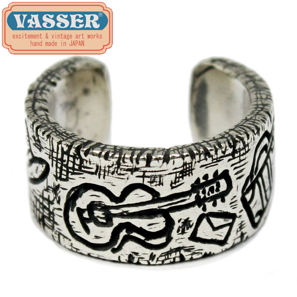 楽天市場】正規取扱店 VASSER(バッサー)Wire Wheel Ring Silver×Brass