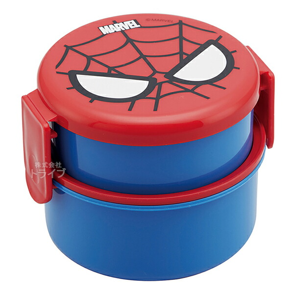 楽天市場】スパイダーマン 丸型ランチボックス 弁当箱 500ml