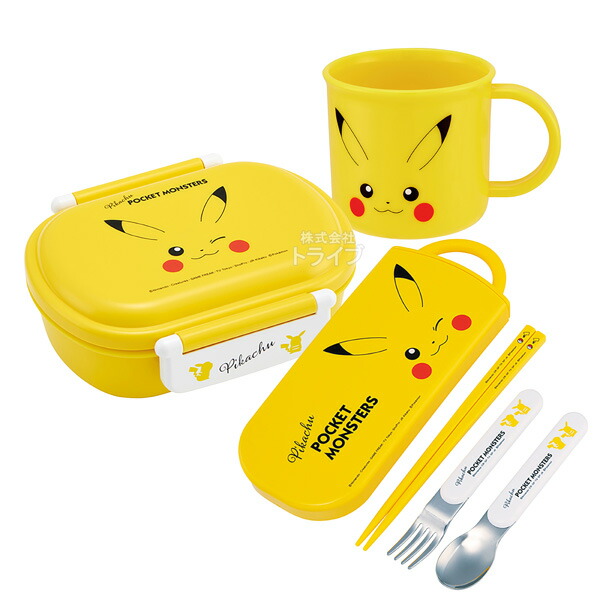 楽天市場】ポケモン ピカチュウ フェイス25 スライドトリオセット 食洗