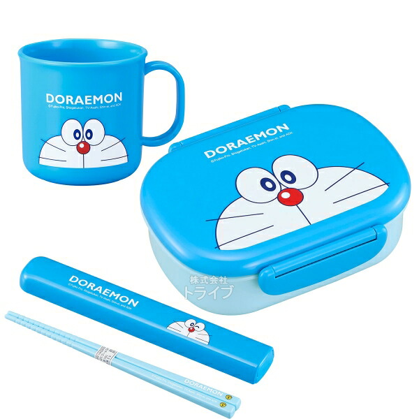 楽天市場】ドラえもん 角型お弁当箱 500ml 箸＆箸箱 ランチクロス