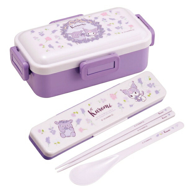 楽天市場】クロミ フラワーリース 抗菌 箸付お弁当箱 2段 コンビ