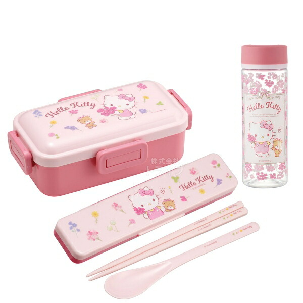 楽天市場】ハローキティ フラワーリース 真空ステンレスランチ