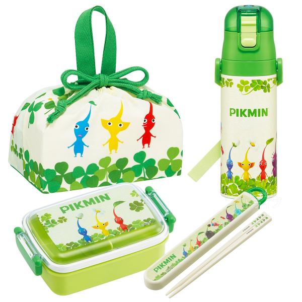 楽天市場】ピクミン お買得4点セット 抗菌 角型お弁当箱 450ml トリオ
