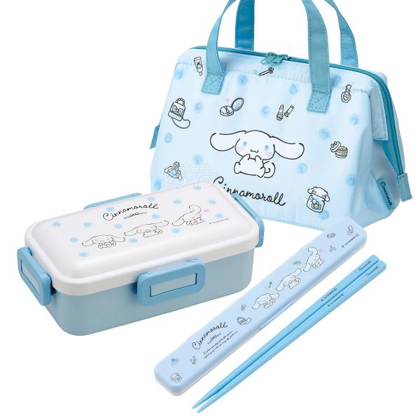 サンリオ シナモン お弁当グッズ4点セット ごはん型 ピックケース