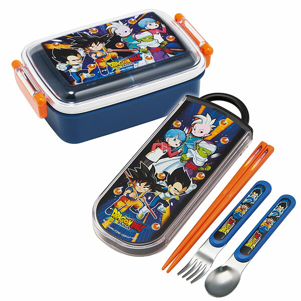 ドラゴンボールDAIMA 抗菌 角型お弁当箱 450ml トリオ セット画像