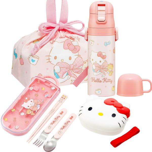 希少　ハローキティ　まとめ売り　小物　シート　水筒　お弁当箱　1989年　レトロ kty-dai2wayset.jpg