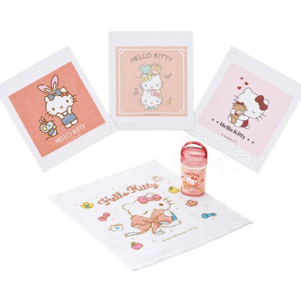 ハローキティ タオルセット 89枚+キティキーホルダー・シャーペン・ボックス2個 ハローキティ タオルセット 89枚+キティキーホルダー