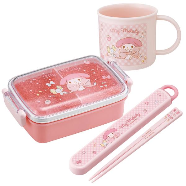 サンリオ マイメロディ 弁当箱 タッパー コップ プラコップ まとめ売り 楽天市場】マイメロディ ビッグリボン 抗菌 角型お弁当箱 450ml トリオ