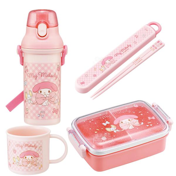 楽天市場】マイメロディ ビッグリボン 抗菌 角型お弁当箱 450ml トリオ