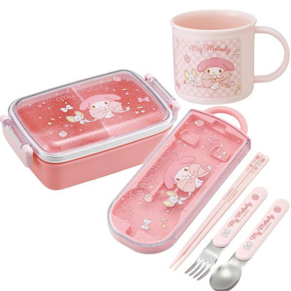セーラームーン マイメロディ お弁当箱 カトラリー マグカップ セット セーラームーン マイメロディ お弁当箱 カトラリー マグカップ セット