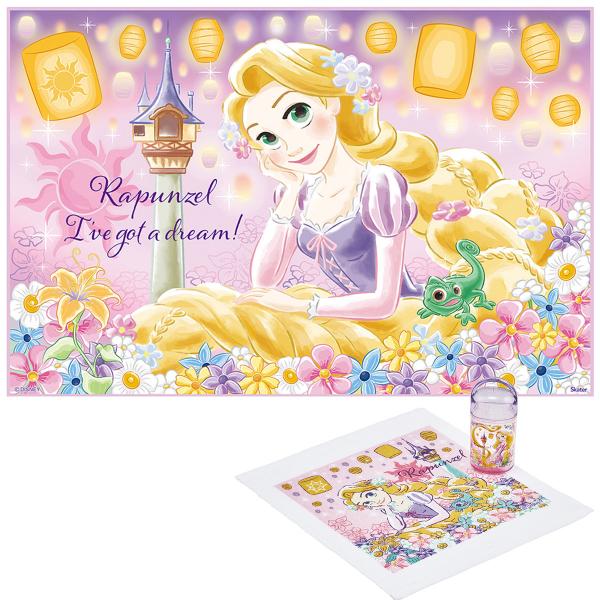 塔の上のラプンツェル 25 おでかけセット レジャーシート 抗菌おしぼり 2点セット画像