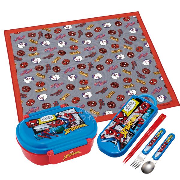 スパイダーマンセット商品 楽天市場】スパイダーマン お買得4点セット 抗菌 お弁当箱 中子