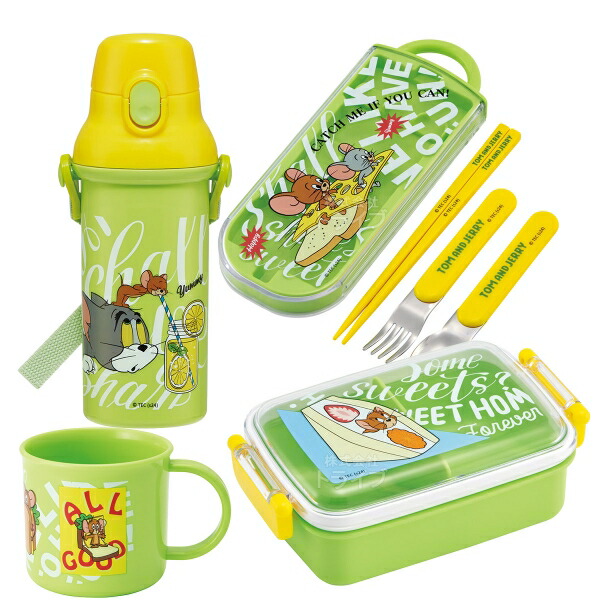 楽天市場】トムとジェリー お買得4点セット 抗菌 お弁当箱 中子付