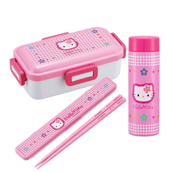 楽天市場】ハローキティ カオハナ 抗菌 4点ロックお弁当箱 コンビ