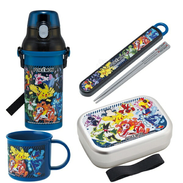 楽天市場】ポケモン カビゴン お買得4点セット 4点ロックお弁当箱 箸