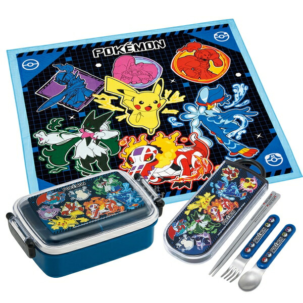 楽天市場】ポケモン 25 抗菌 お弁当箱 中子付 360ml トリオ ランチ