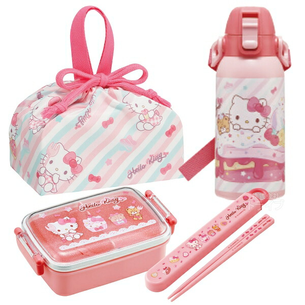 楽天市場】ハローキティ 26 角型お弁当箱 450ml トリオ 巾着セット