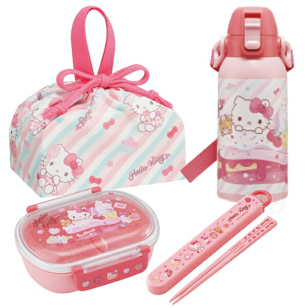 ハローキティ・リトルツインスターズセット弁当箱　貯金箱 2412250048_1.jpg